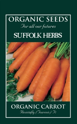 Picture of Carrot Resistafly F1 Organic Seed