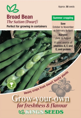 Picture of Broad Bean The Sutton (Dwarf) 