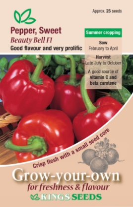 Picture of Pepper (Sweet) Beauty Bell F1