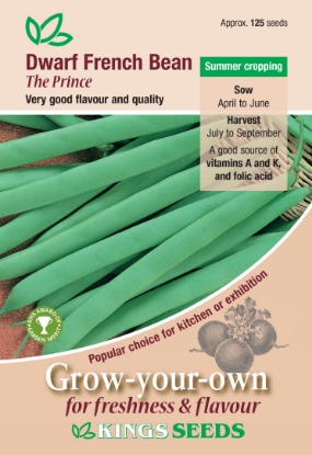 Picture of Dwarf French Bean The Prince 