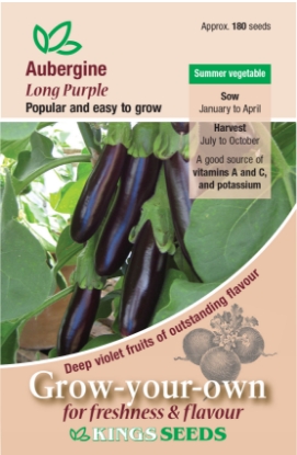 Picture of Aubergine Long Purple