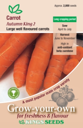 Picture of Carrot Autumn King 2 RHS AGM