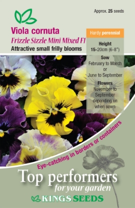 Picture of Viola Frizzle Sizzle Mini Mixed F1