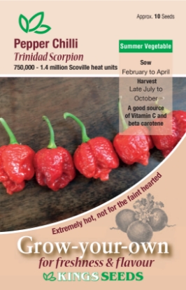 Picture of Pepper (Chilli) Trinidad Scorpion
