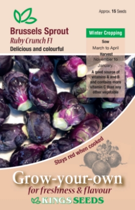 Picture of Brussels Sprout Ruby Crunch F1