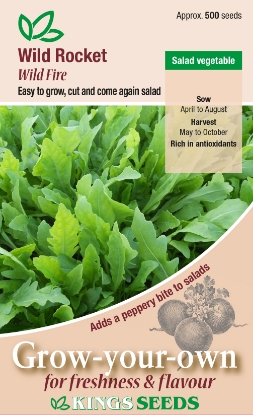 Picture of Salad Leaf Wild Rocket Wild Fire