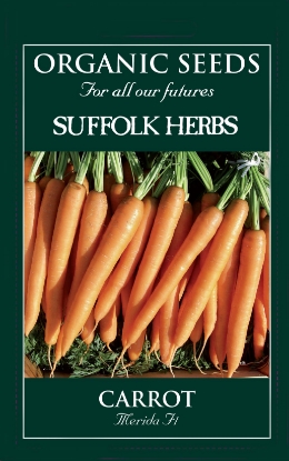 Picture of Carrot Merida F1 Organic Seed